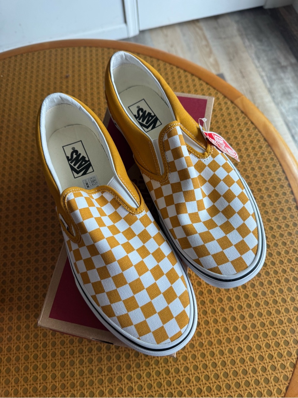 VANS Classic Slip-On Checkerboard Shoe